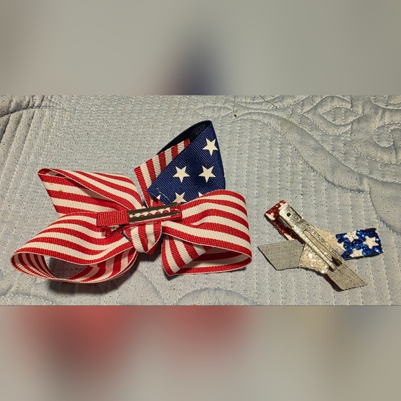 Patriotic bows - Picture 4 of 4